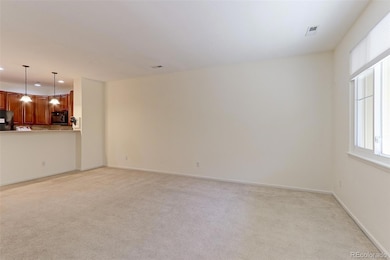 Living room from front door