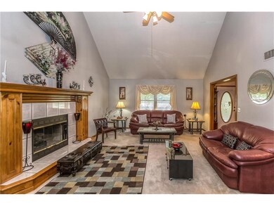 ENJOY SITTING BY THIS BEAUTIFUL GAS FIREPLACE