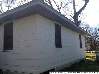 rear view of bedroom wing, notice the fresh paint
