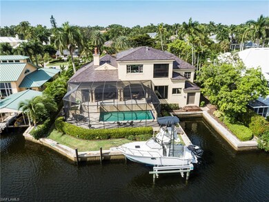 Aerial waterfront view