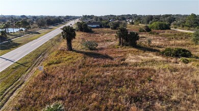 Aerial view with a rural view