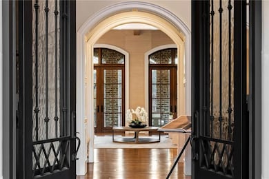 Offering sophistication and a refined entryway int