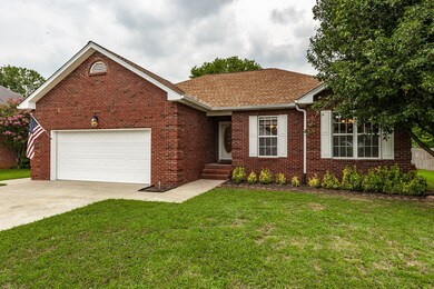 1086 Pinehurst Drive is All brick with custom quoins and brickwork and low maintenance vinyl trim. Approximately 1661 square feet, 3 Bedrooms and 2 Baths, Living, Kitchen & Dining all on the main level.
