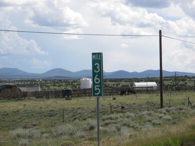 Show Low/ Concho  mile marker