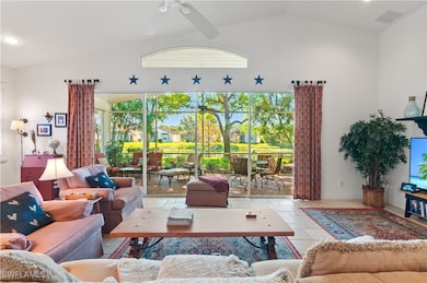 Living Room featuring Water View

