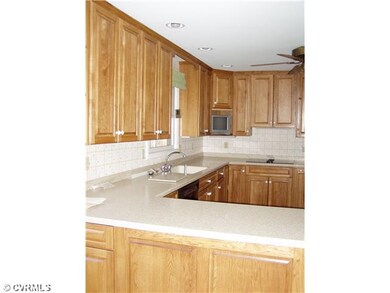 View - PARTIAL VIEW OF KITCHEN WORK AREA 