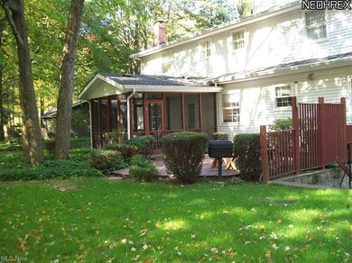 Comfortable screened porch