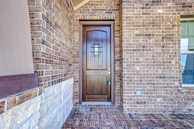 Beautiful, upgraded front door.