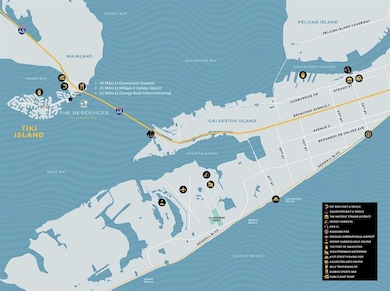 The Village of Tiki Island and Galveston Island Po