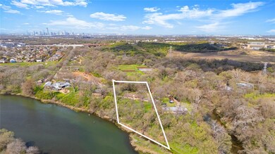 Aerial view with a view of city and a water view