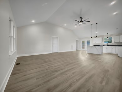 Large Family with vaulted ceilings, spacious dining area and well appointed kitchen