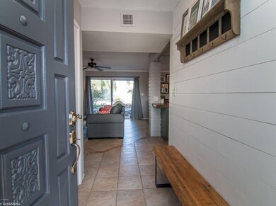 welcoming entry