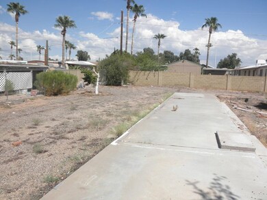 DRIVEWAY AND BACK WALL