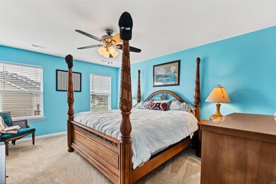 Spacious Master Suite includes TWO Walk-in Closets