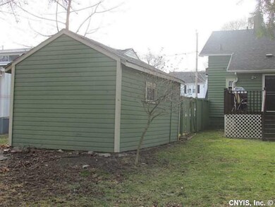 Garage. Detached garage could be workshop or stora