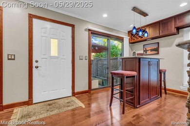 Newer Entry Door and view of Bkfast Nook!
