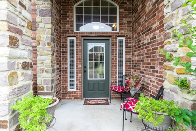 Inviting porch to sit and relax.