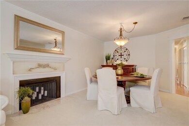 Formal dining area