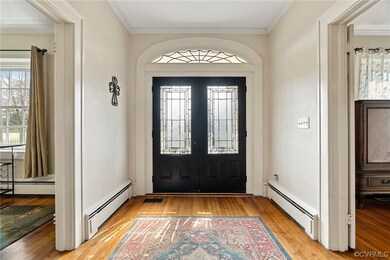 Double-door front entrance