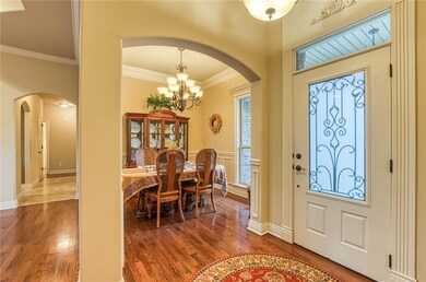 Welcome to 38 Sunderland Drive. What a lovely entry to welcome your guest in.