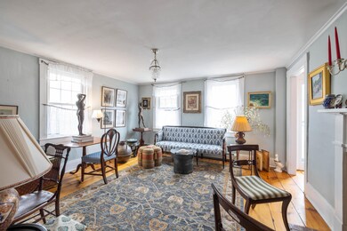 Front Parlor, Wood Burning Fireplace