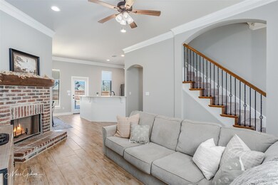 Open Living, Dining, Kitchen