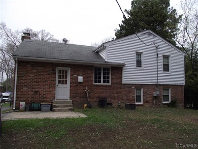 Nice rear yard with patio.