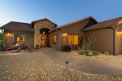 Entry with patio