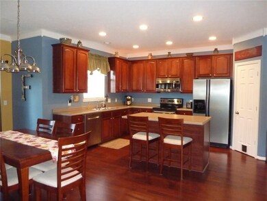 Spacious updated kitchen