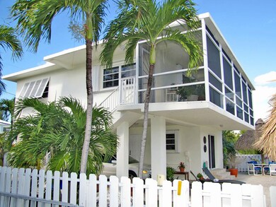 Side View of Concrete Waterfront Home