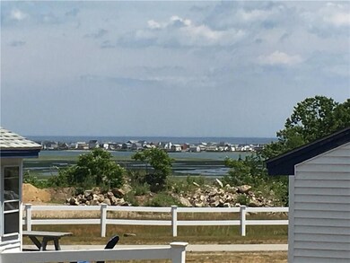 Distant ocean view