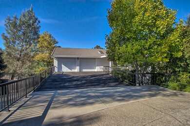 Large driveway
