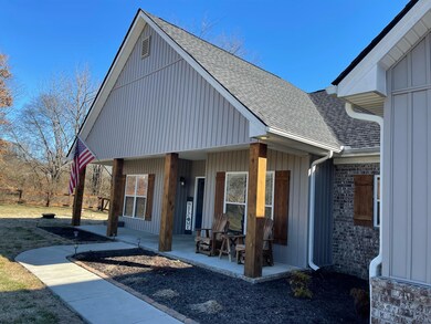 Good ole southern front porch, perfect for sittin!