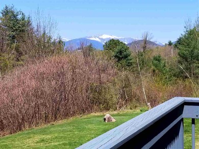 Looking northwest, a view of Mt. Washington from h