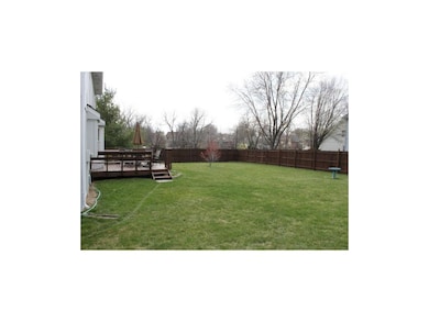 Large fenced back yard with plenty of room to romp