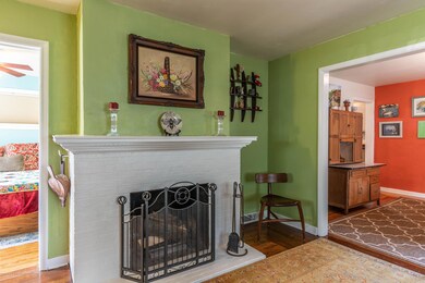 Wood Burning Fireplace