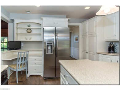 Updated Eat-in Kitchen with Corian Counters, Cente