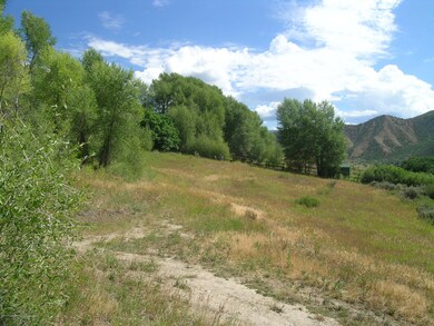 Northeast side of lot