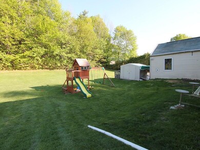 Huge back yard at 285 Webber Rd,...