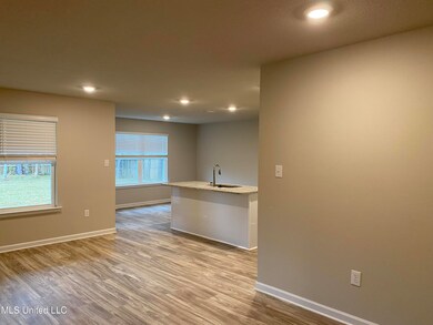 open to kitchen