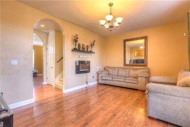 Your living room is spacious and perfect for entertaining!
