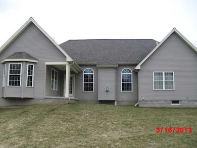 Exterior Back Rear has covered porch with access t