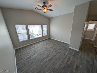 Empty room featuring healthy amount of natural lig