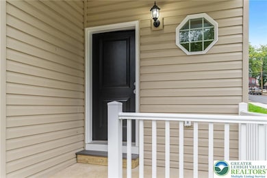 Model photos of townhomes.