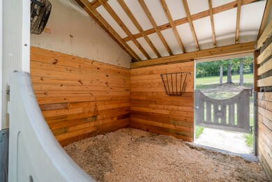 Matted stalls with fans