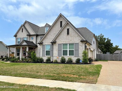 Mature landscaping