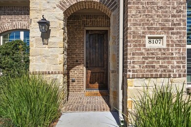 Covered front porch.
