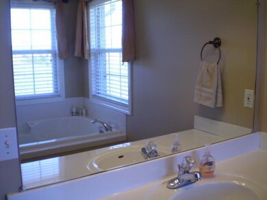 Jetted tub in Master bath
