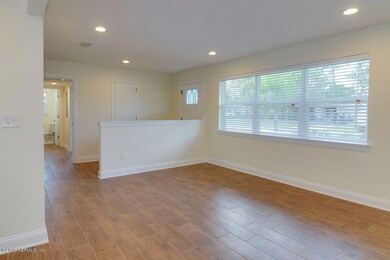 Front Door and Living Room