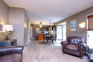 Love the open floor plan with updated kitchen feat